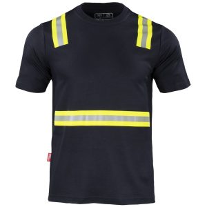 POLERA HIBRIDA DUAL HI-VIS HOMBRE MANGA CORTA